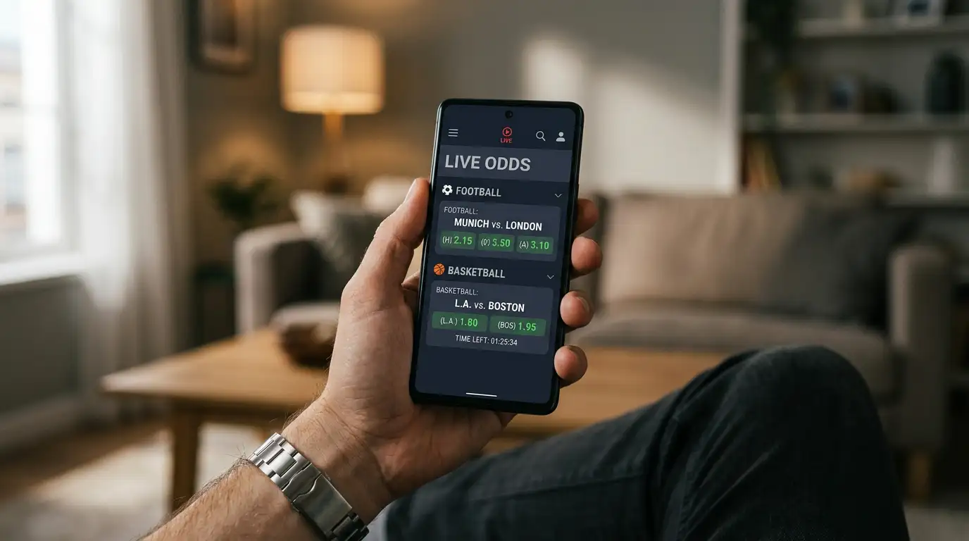 App apostas desportivas no smartphone - experiência mobile em Portugal