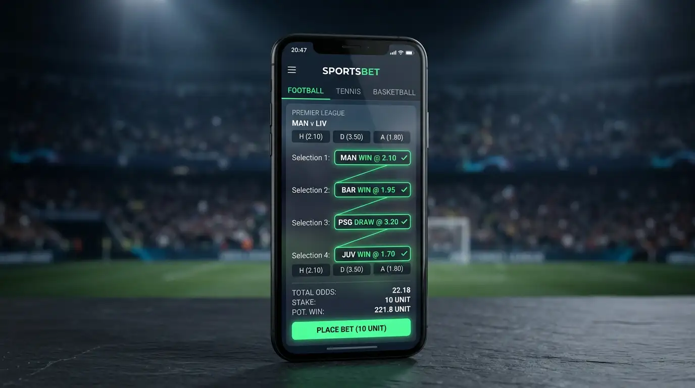 Bet builder apostas desportivas como funciona combinar mercados mesmo jogo futebol